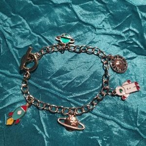 Space charm bracelet